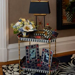 MacKenzie-Childs Courtly Check Desk Clock| Room Accents