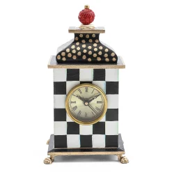 MacKenzie-Childs Courtly Check Desk Clock| Room Accents