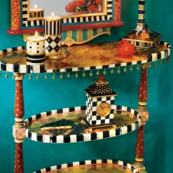 MacKenzie-Childs Courtly Check Desk Clock| Room Accents