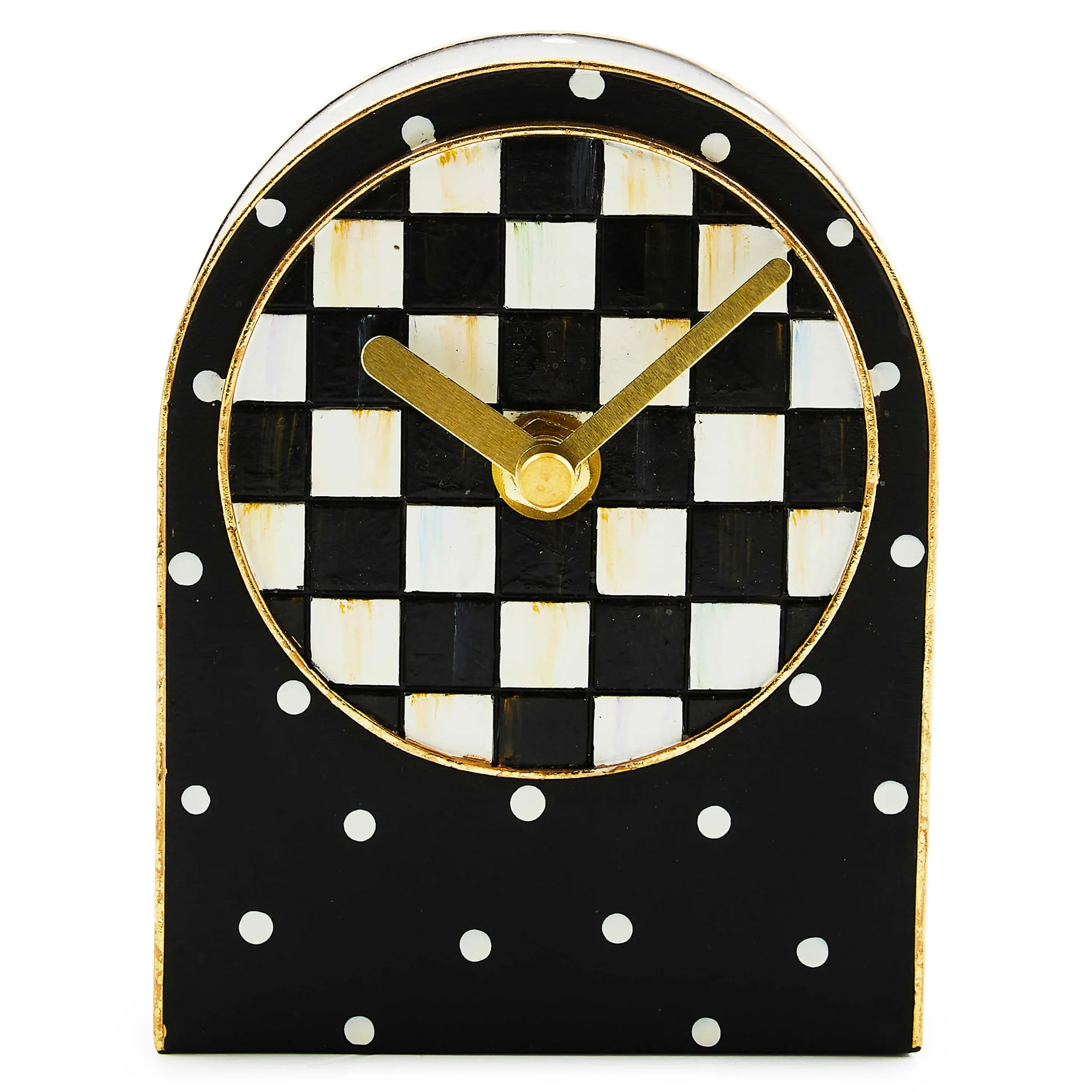 MacKenzie-Childs Courtly Check Dot Clock| Room Accents