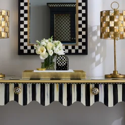 MacKenzie-Childs Courtly Check  Dot Clock| Room Accents