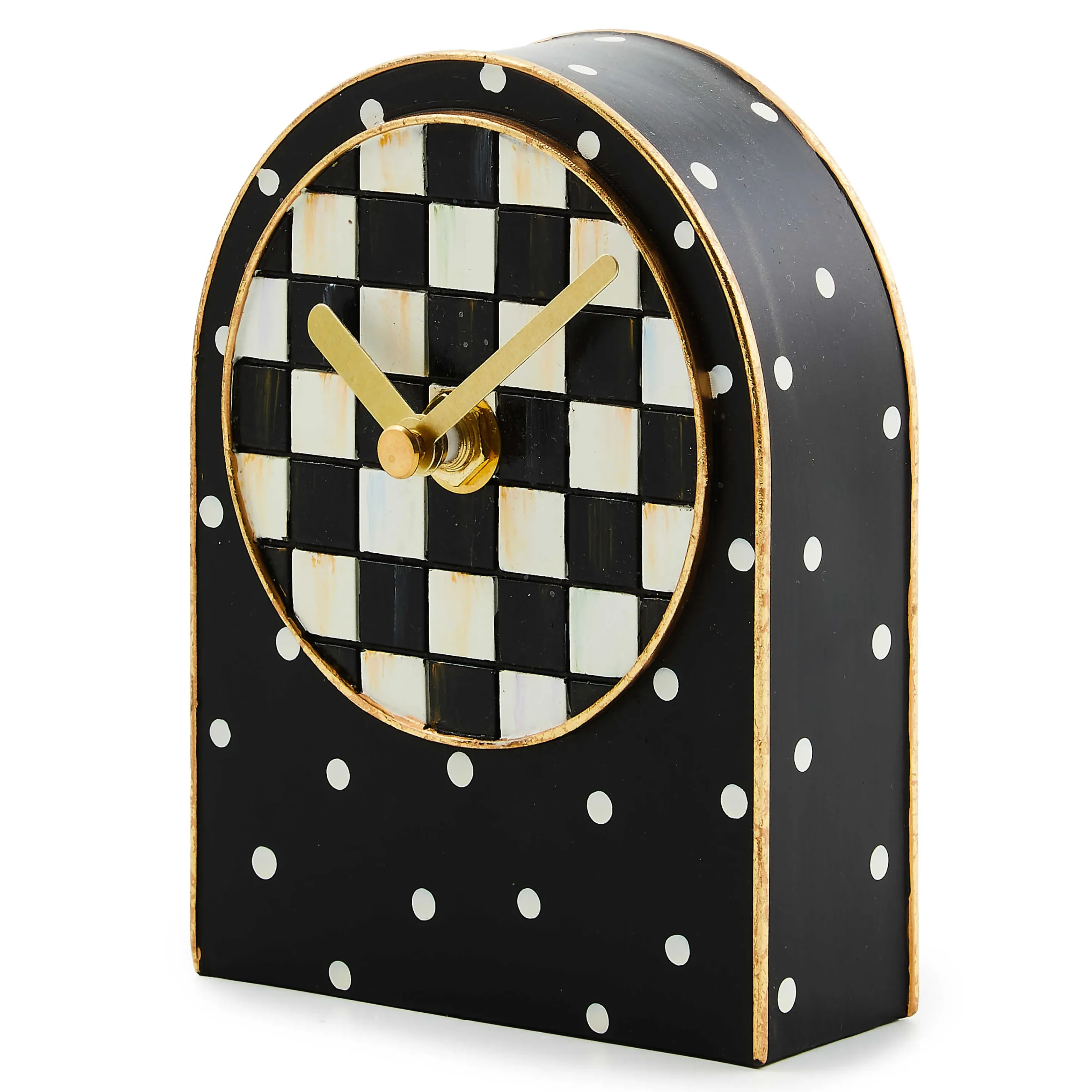 MacKenzie-Childs Courtly Check Dot Clock| Room Accents