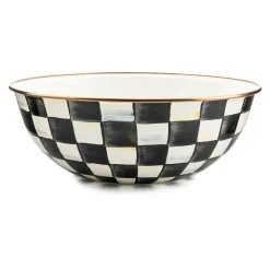 MacKenzie-Childs Courtly Check Extra Large Everyday Bowl| Serveware