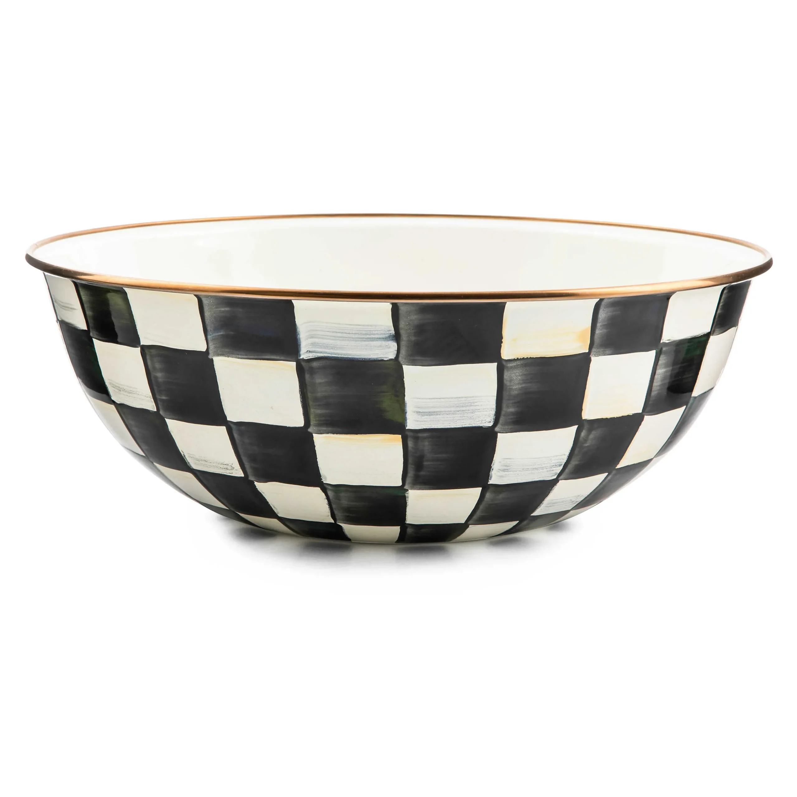 MacKenzie-Childs Courtly Check Extra Large Everyday Bowl| Serveware