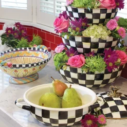 MacKenzie-Childs Courtly Check Extra Large Everyday Bowl| Serveware