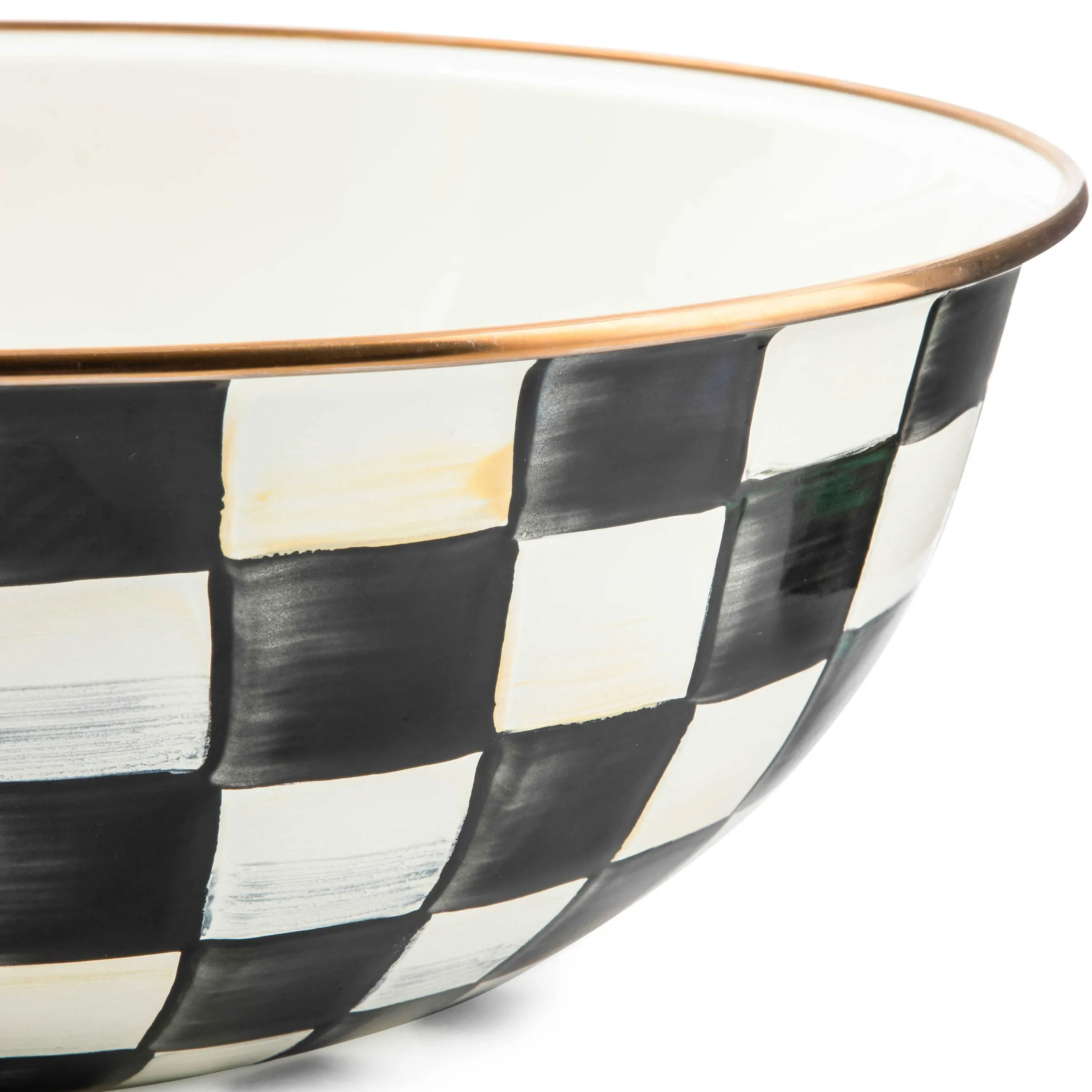 MacKenzie-Childs Courtly Check Extra Large Everyday Bowl| Serveware