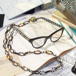 MacKenzie-Childs Courtly Check Eyeglasses Chain| Accessories