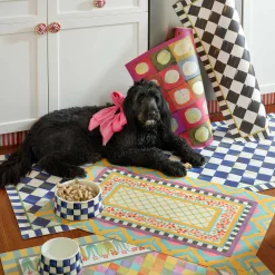 MacKenzie-Childs Courtly Check Floor Mat - 2'6 x 8' Runner| Rugs