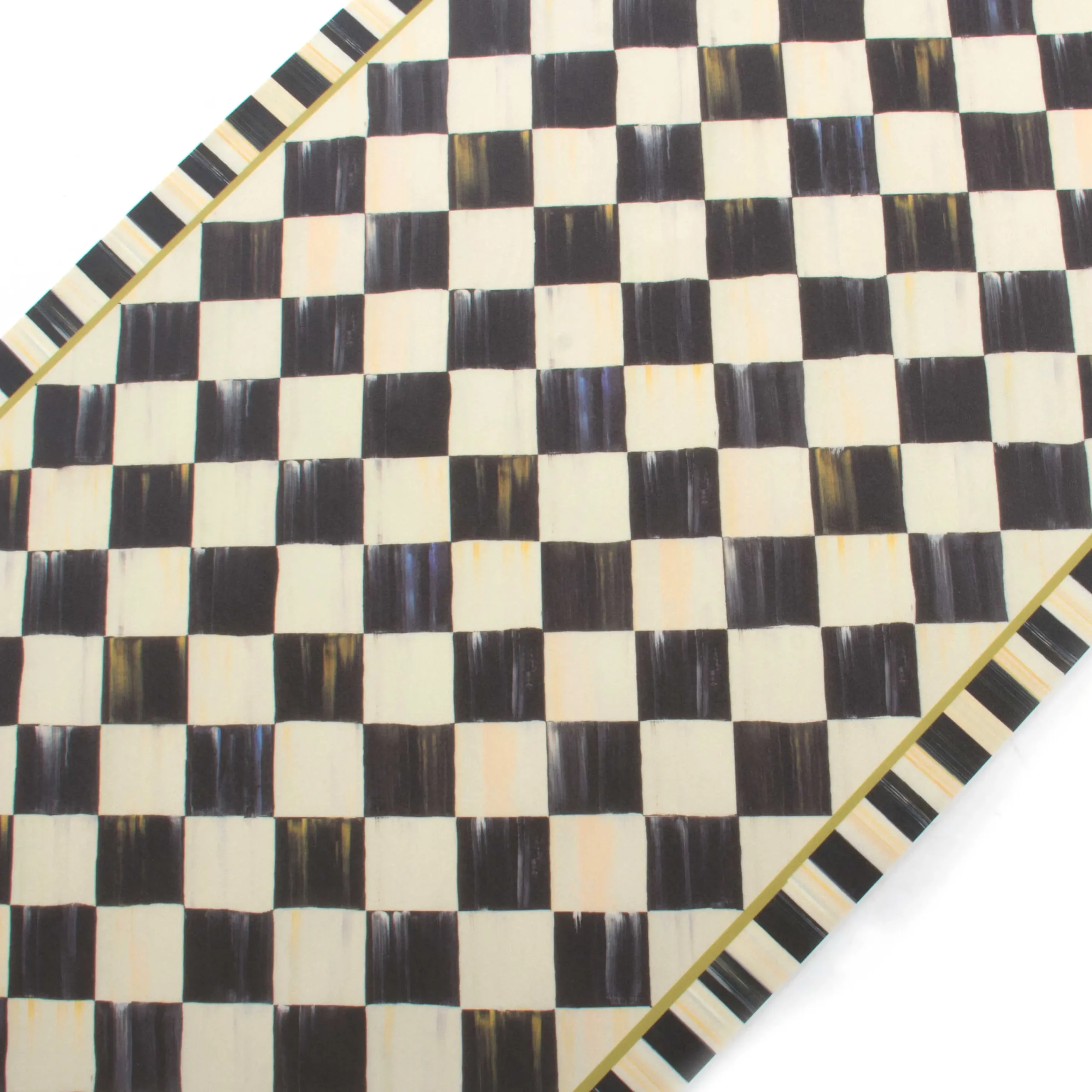 MacKenzie-Childs Courtly Check Floor Mat - 2'6 x 8' Runner| Rugs