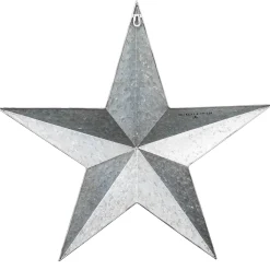 MacKenzie-Childs Courtly Check Galvanized Barn Star Wall Decor| Spring|Outdoor