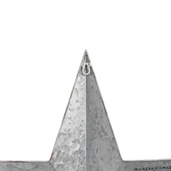 MacKenzie-Childs Courtly Check Galvanized Barn Star Wall Decor| Spring|Outdoor