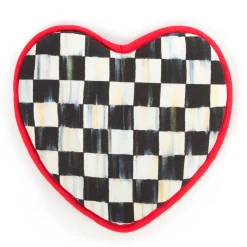 MacKenzie-Childs Courtly Check Heart Potholder| Kitchen & Table Linens