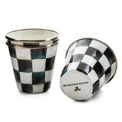 MacKenzie-Childs Courtly Check Herb Pots, Set of 3| Spring|The Fall Shop