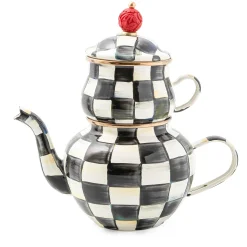 MacKenzie-Childs Courtly Check High Tea| The Coffee Shop|Serveware