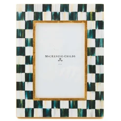 MacKenzie-Childs Courtly Check Lacquer 4 x 6 Frame| Room Accents
