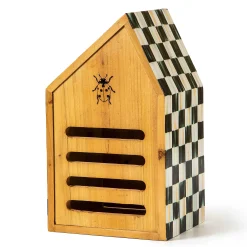 MacKenzie-Childs Courtly Check Ladybug House| Spring|Outdoor