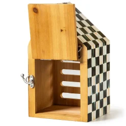 MacKenzie-Childs Courtly Check Ladybug House| Spring|Outdoor