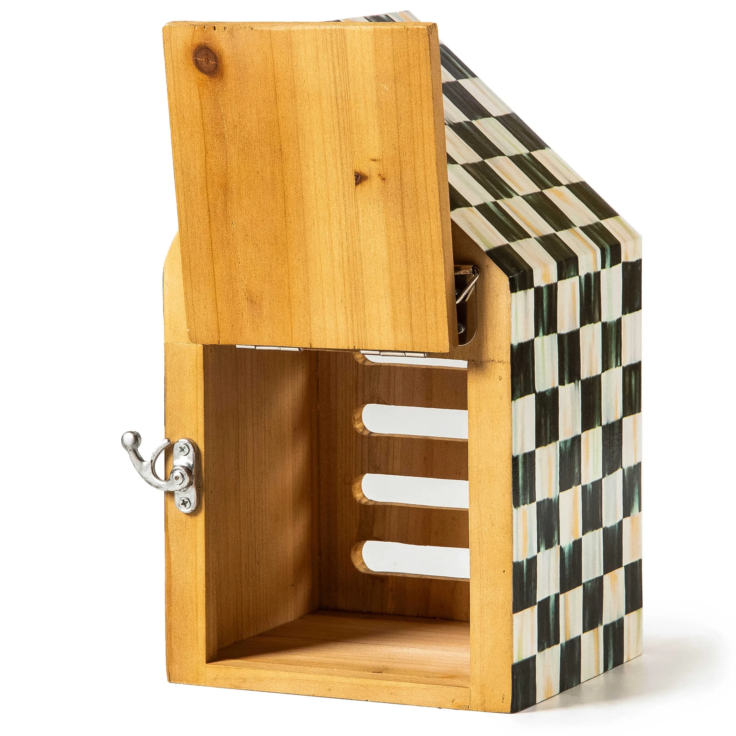 MacKenzie-Childs Courtly Check Ladybug House| Spring|Outdoor