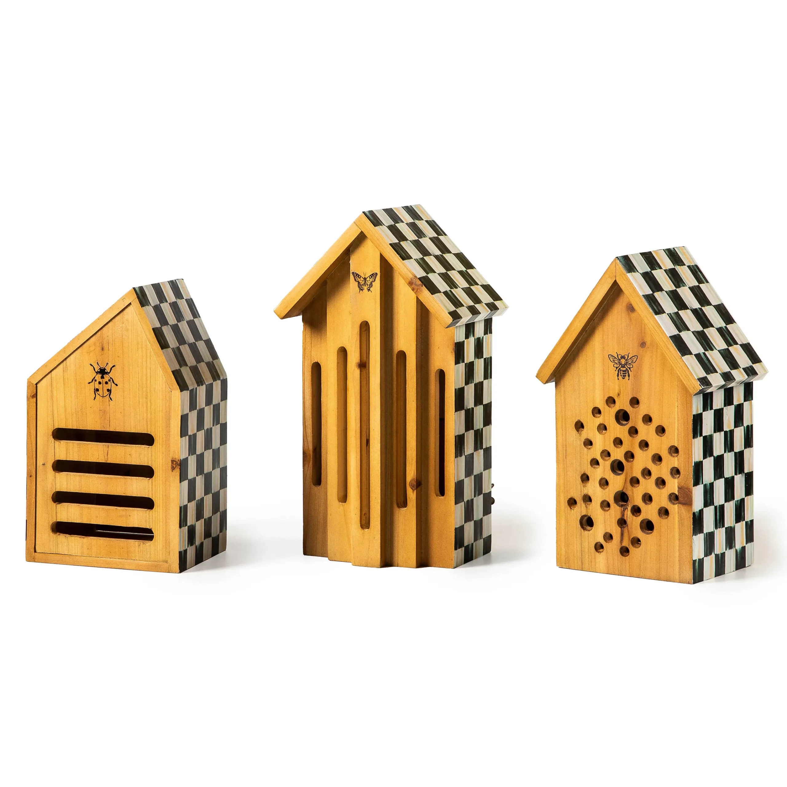 MacKenzie-Childs Courtly Check Ladybug House| Spring|Outdoor