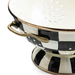 MacKenzie-Childs Courtly Check Large Colander| Kitchen Utensils & Tools