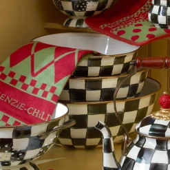 MacKenzie-Childs Courtly Check Large Everyday Bowl| Fall Entertaining|Serveware
