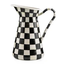 MacKenzie-Childs Courtly Check Large Practical Pitcher| Bar Entertaining|Serveware