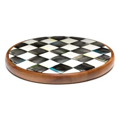 MacKenzie-Childs Courtly Check Large Trivet| Kitchen Utensils & Tools