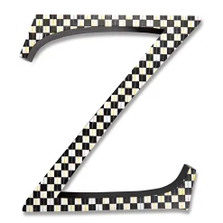 MacKenzie-Childs Courtly Check Letter - Z| Room Accents