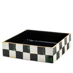 MacKenzie-Childs Courtly Check Luncheon Napkin Holder| Table Accessories|Serveware