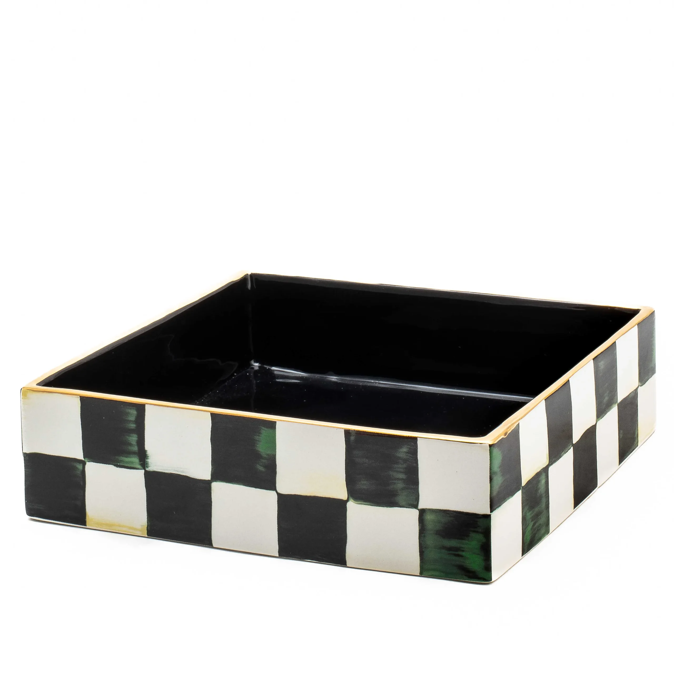 MacKenzie-Childs Courtly Check Luncheon Napkin Holder| Table Accessories|Serveware