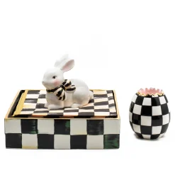 MacKenzie-Childs Courtly Check Luncheon Napkin Holder| Table Accessories|Serveware