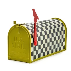 MacKenzie-Childs Courtly Check Mailbox| The Fall Shop|Outdoor