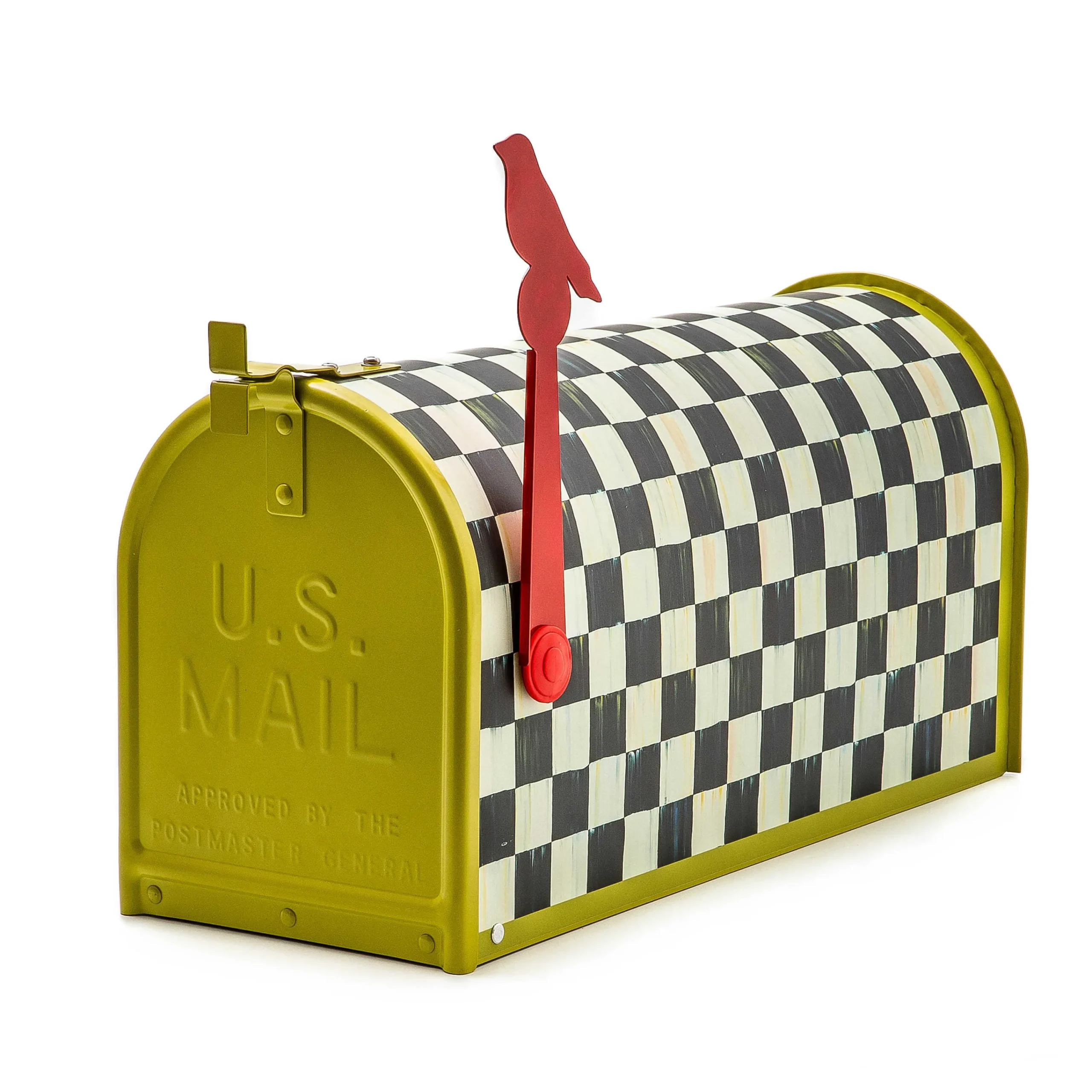 MacKenzie-Childs Courtly Check Mailbox| The Fall Shop|Outdoor