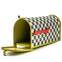 MacKenzie-Childs Courtly Check Mailbox| The Fall Shop|Outdoor