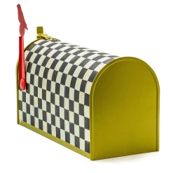 MacKenzie-Childs Courtly Check Mailbox| The Fall Shop|Outdoor
