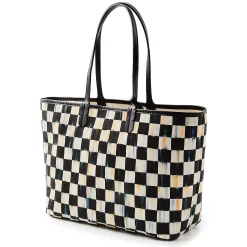 MacKenzie-Childs Courtly Check Marche Medium Tote| Accessories