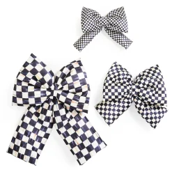 MacKenzie-Childs Courtly Check Medium Bow| Room Accents|Finishing Touches