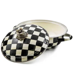 MacKenzie-Childs Courtly Check Medium Casserbole| Cookware & Bakeware