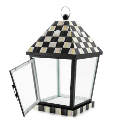MacKenzie-Childs Courtly Check Medium Lantern| Spring|The Fall Shop