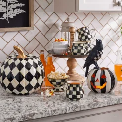 MacKenzie-Childs Courtly Check Mug| The Coffee Shop|Fall Entertaining