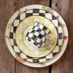 MacKenzie-Childs Courtly Check Mug| The Coffee Shop|Fall Entertaining