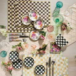 MacKenzie-Childs Courtly Check Napkin Holder| Serveware