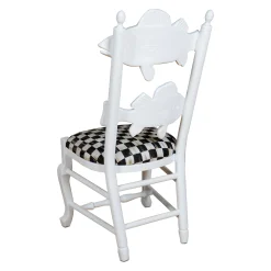 MacKenzie-Childs Courtly Check Outdoor Fish Chair| Outdoor|Spring