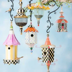 MacKenzie-Childs Courtly Check Pendant Bird Feeder| Spring|Outdoor