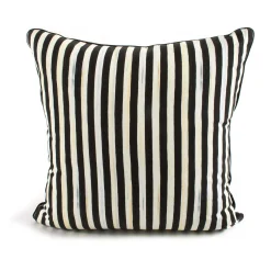 MacKenzie-Childs Courtly Check Red Sash Throw Pillow| Pillows, Throws, & Cushions