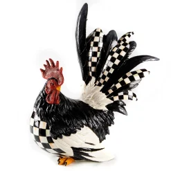 MacKenzie-Childs Courtly Check Rooster| Spring|Room Accents