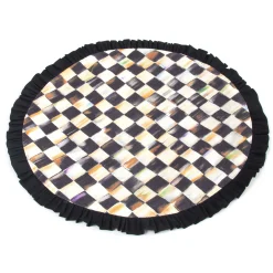MacKenzie-Childs Courtly Check Round Placemat| Table Accessories|Kitchen & Table Linens