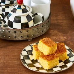 MacKenzie-Childs Courtly Check Salad/Dessert Plate| Dinnerware & Flatware