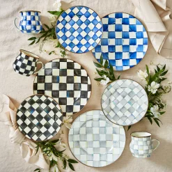 MacKenzie-Childs Courtly Check Salad/Dessert Plate| Dinnerware & Flatware
