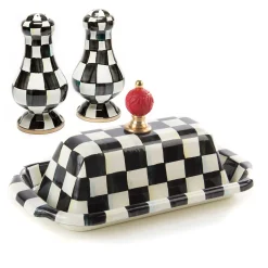 MacKenzie-Childs Courtly Check Service Set| Kitchen & Dining Sets|Serveware